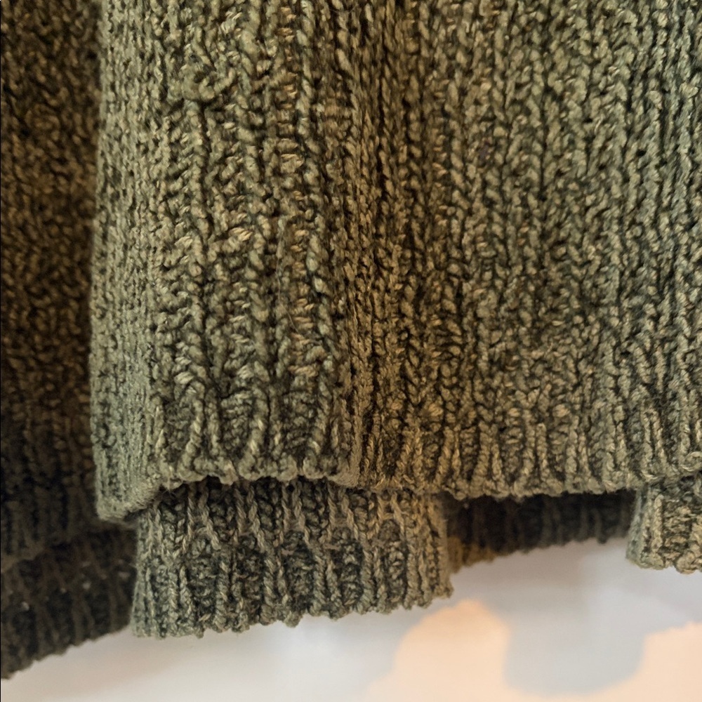 RELAIS | Olive Green Women's Knit Sweater - Picture 8 of 11